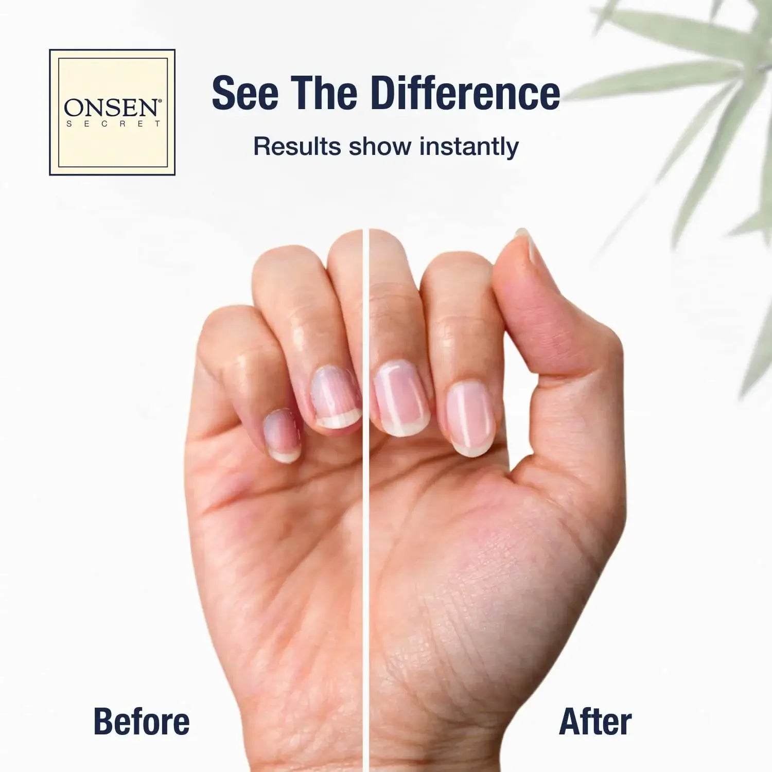 onsen nail care results