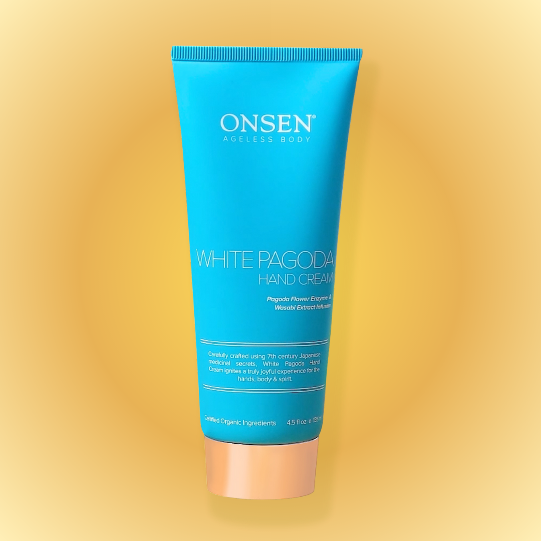 White Pagoda Hand Cream for Soft Hydrated Hands – Onsen Secret