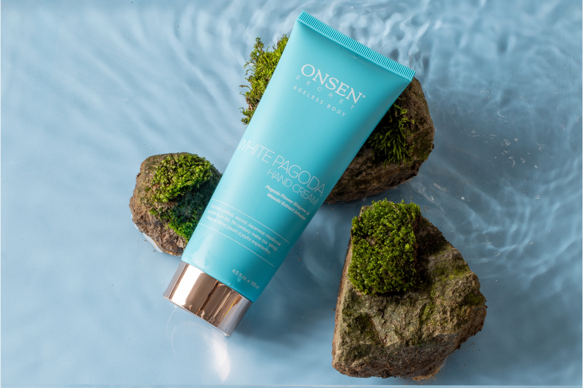 white pagoda hand cream