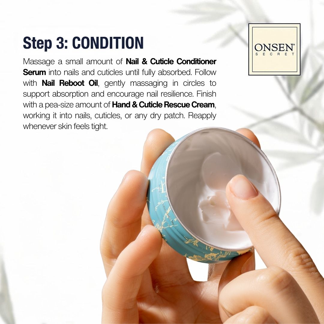 Advance Nail Rescue Kit – Nail & Cuticle Care Set – Onsen Secret