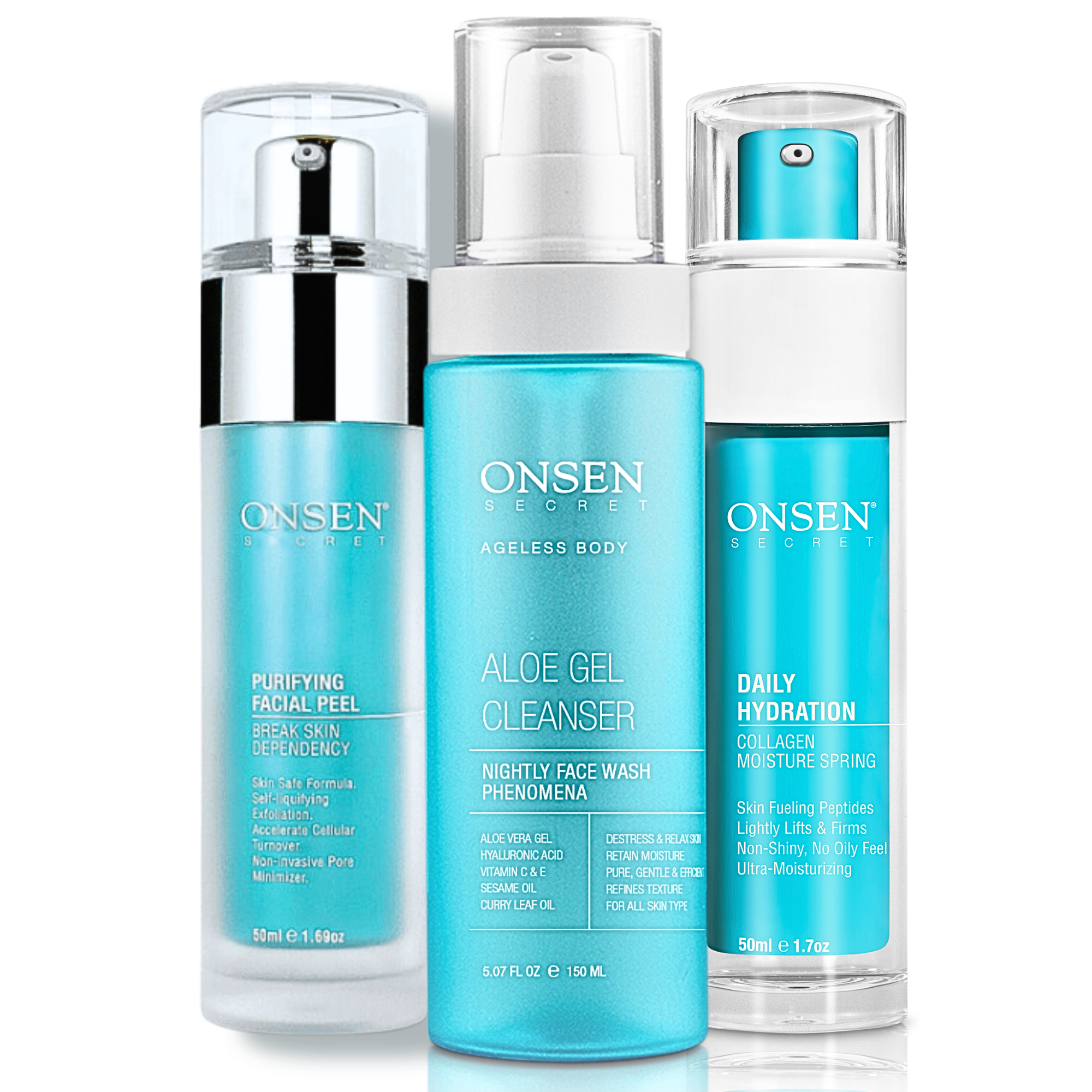 Skincare Starter Kit – Facial Glow for Radiant Skin – Onsen Secret