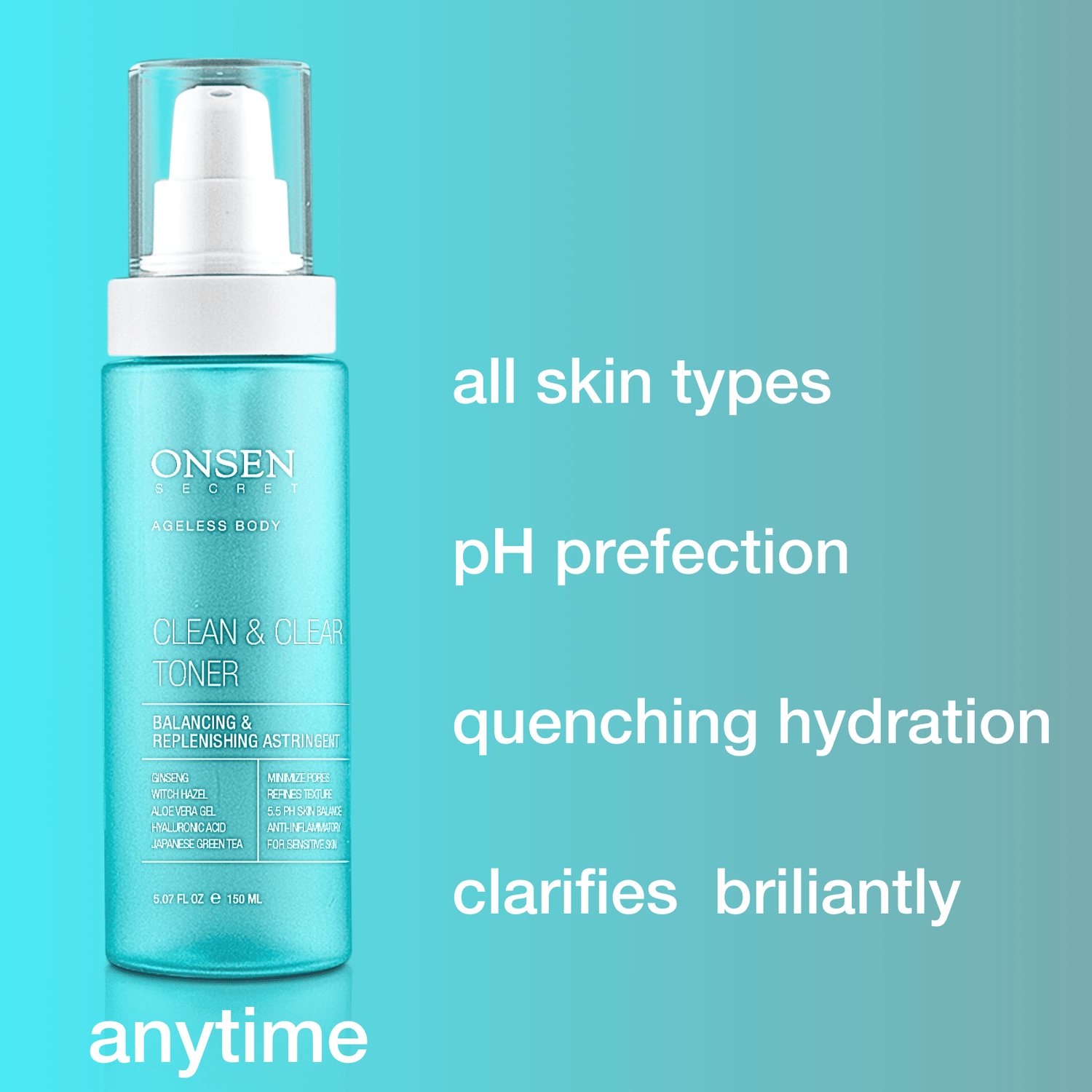 clean &amp; clear toner