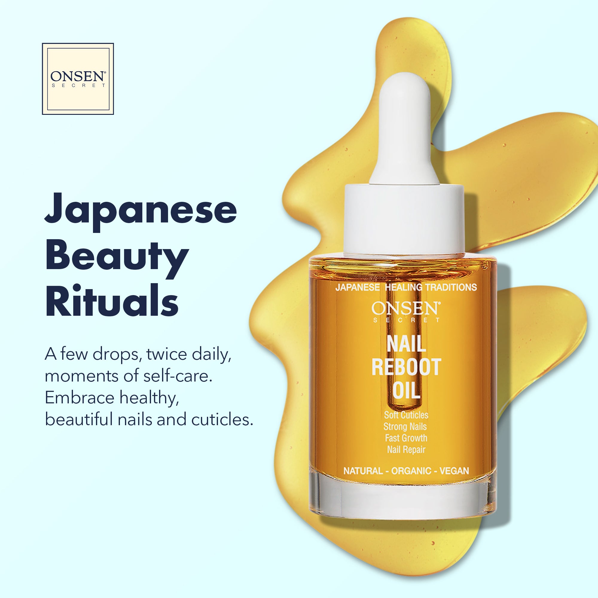 Nail Reboot Oil – Nail Repair & Cuticle Care – Onsen Secret