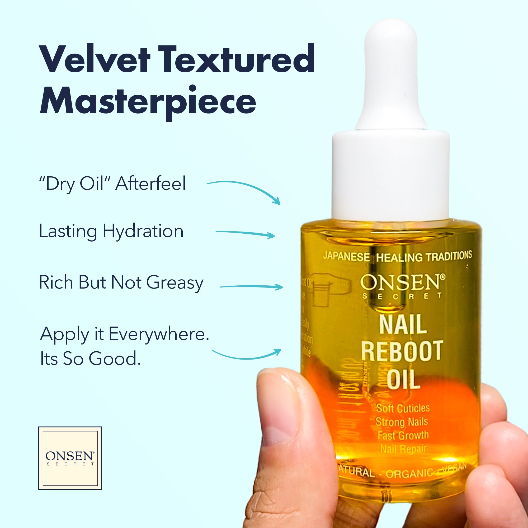 Nail Reboot Oil – Nail Repair & Cuticle Care – Onsen Secret