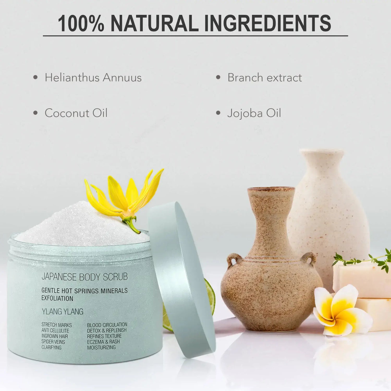 Japanese Body Scrub Infused with Onsen Minerals Onsen Secret
