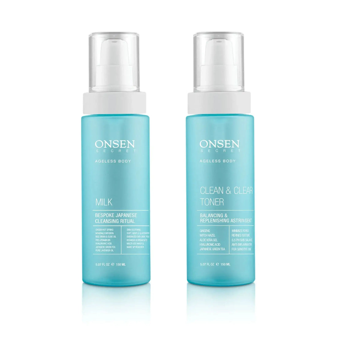 best cleanser and toner set